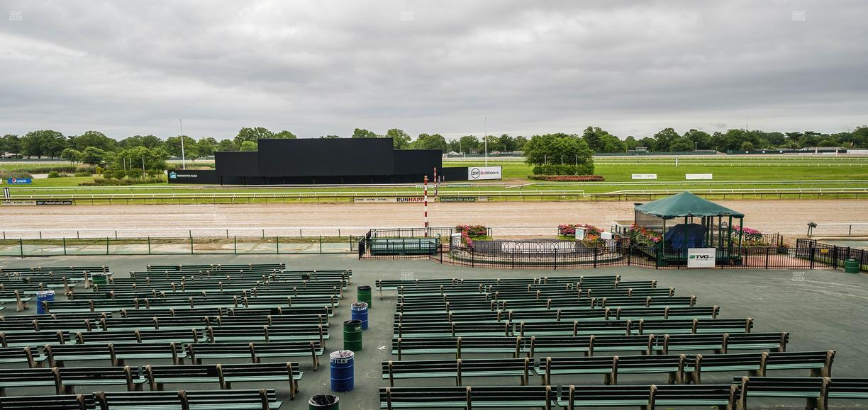 Monmouth Park - Section Clubhouse Box 121 Seat View