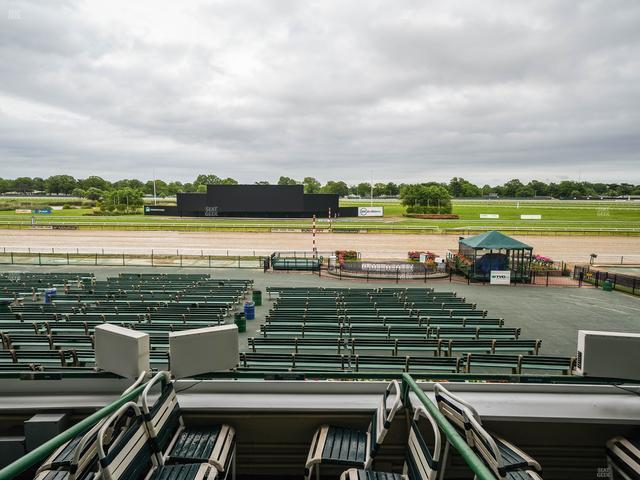 Monmouth Park - Section Clubhouse Box 122 Seat View
