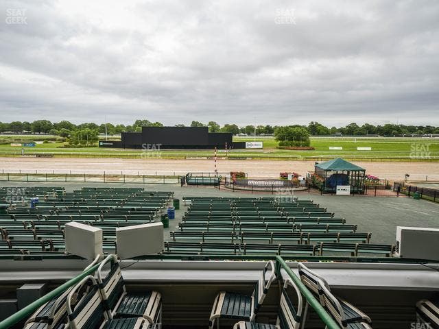 Monmouth Park - Section Clubhouse Box 122 Seat View