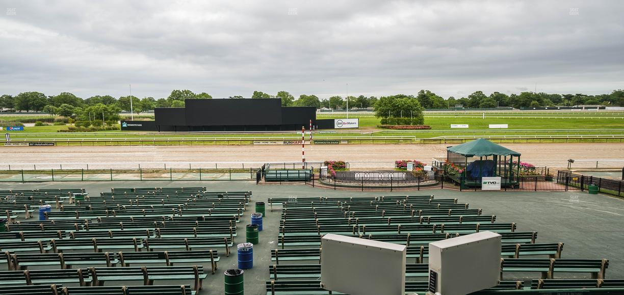 Monmouth Park - Section Clubhouse Box 123 Seat View