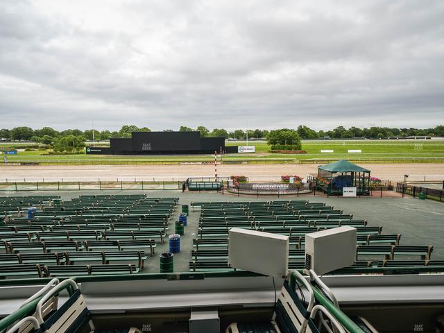Monmouth Park - Section Clubhouse Box 123 Seat View