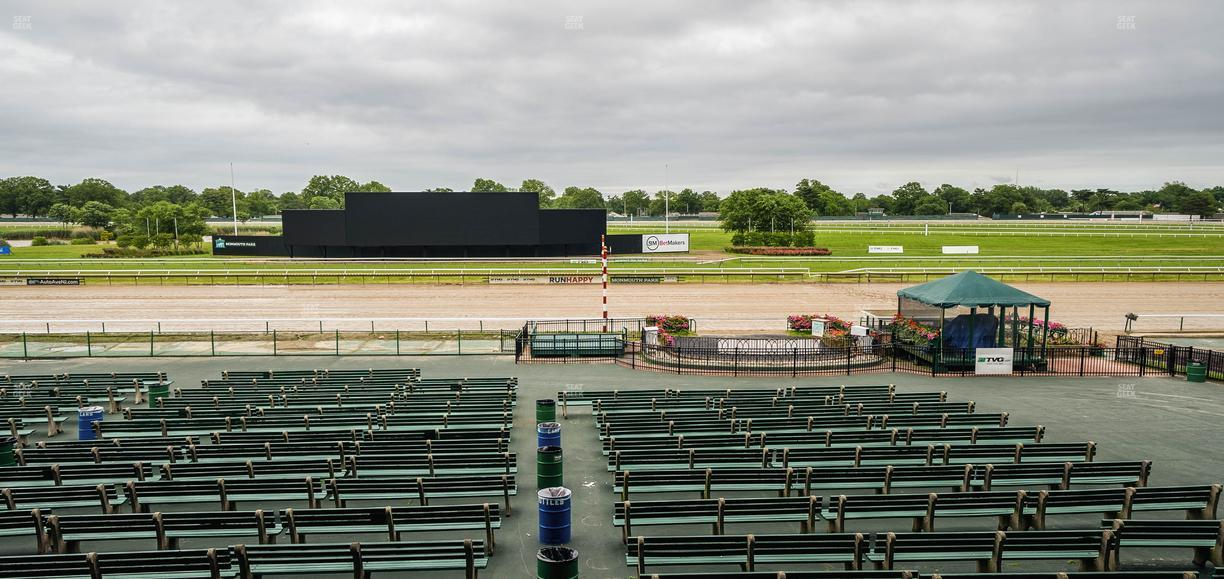 Monmouth Park - Section Clubhouse Box 124 Seat View