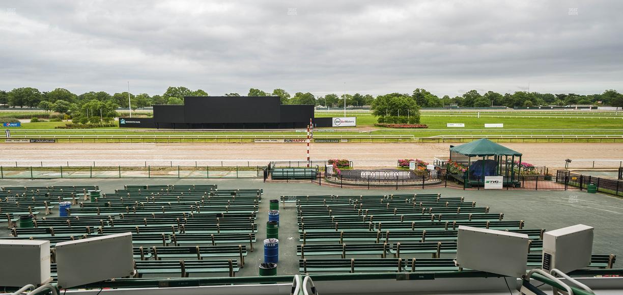 Monmouth Park - Section Clubhouse Box 125 Seat View
