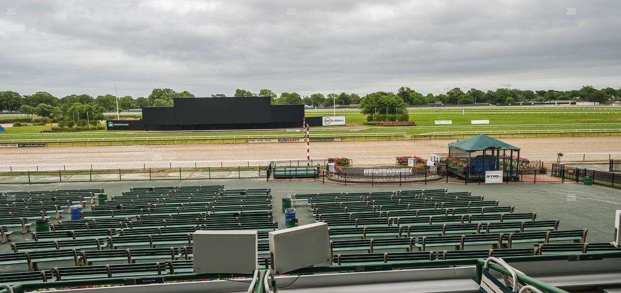 Monmouth Park - Section Clubhouse Box 126 Seat View