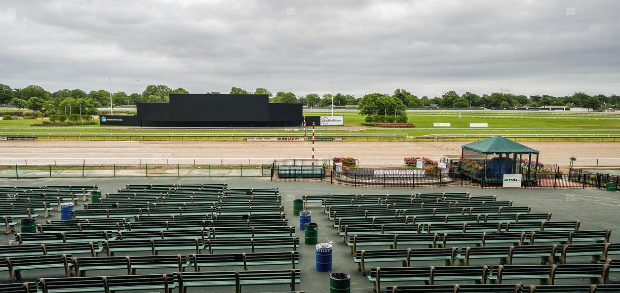 Monmouth Park - Section Clubhouse Box 127 Seat View