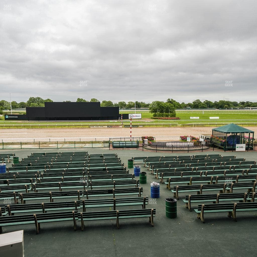 Monmouth Park - Section Clubhouse Box 128 Seat View
