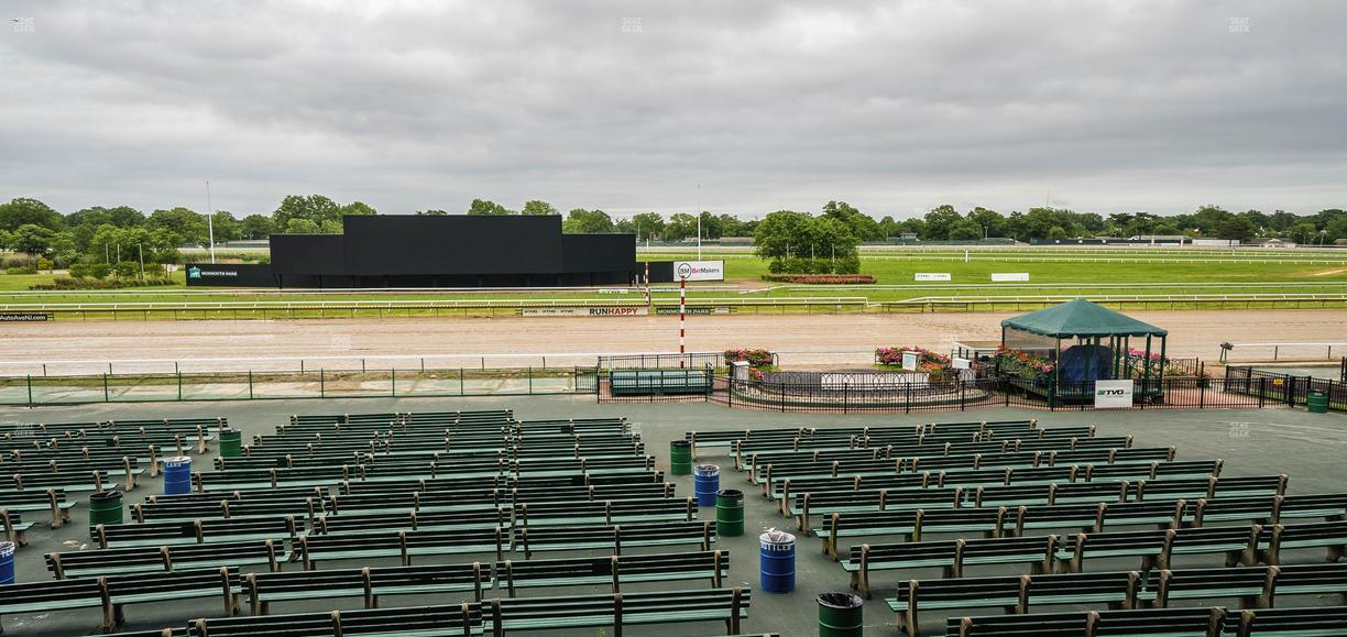 Monmouth Park - Section Clubhouse Box 128 Seat View