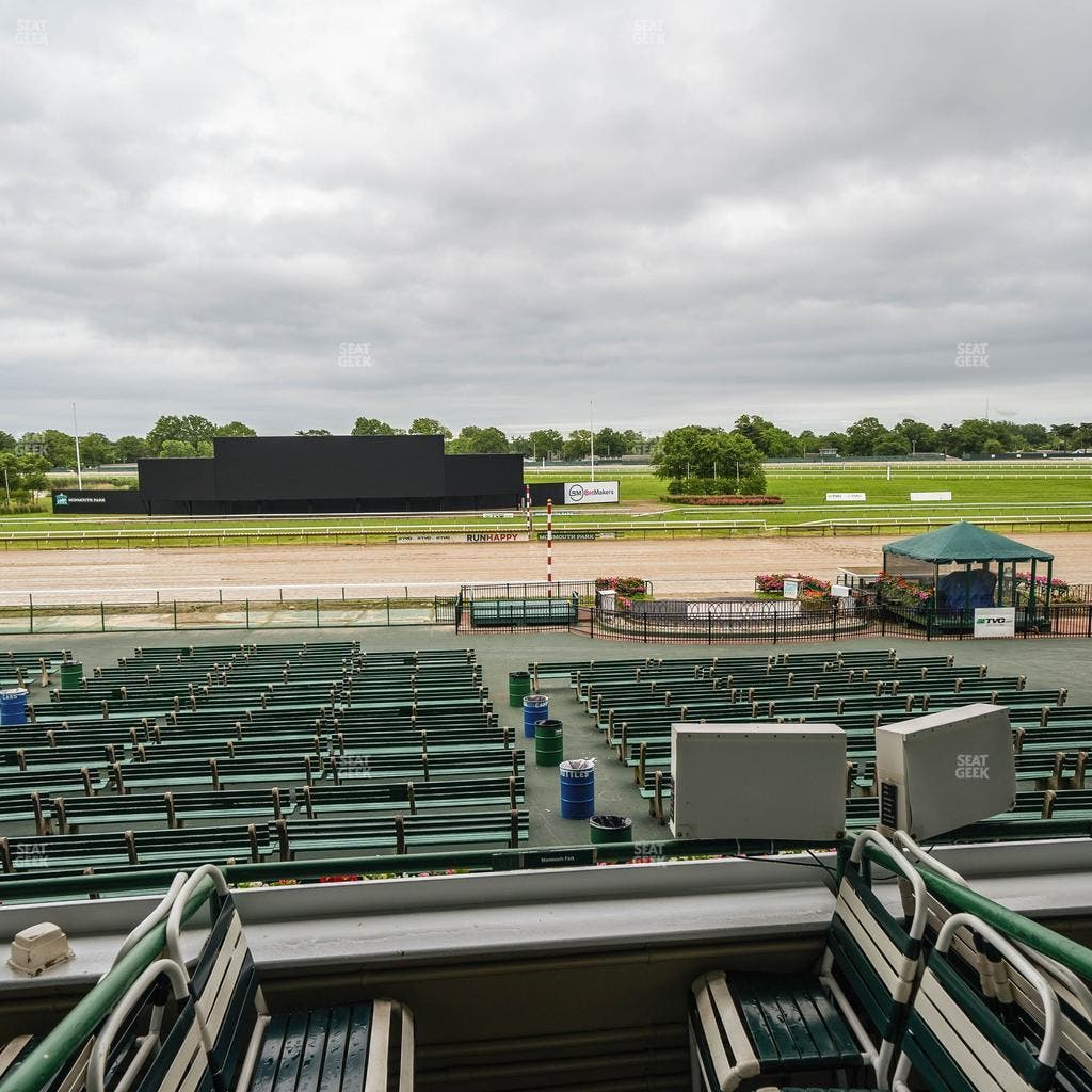 Monmouth Park - Section Clubhouse Box 129 Seat View
