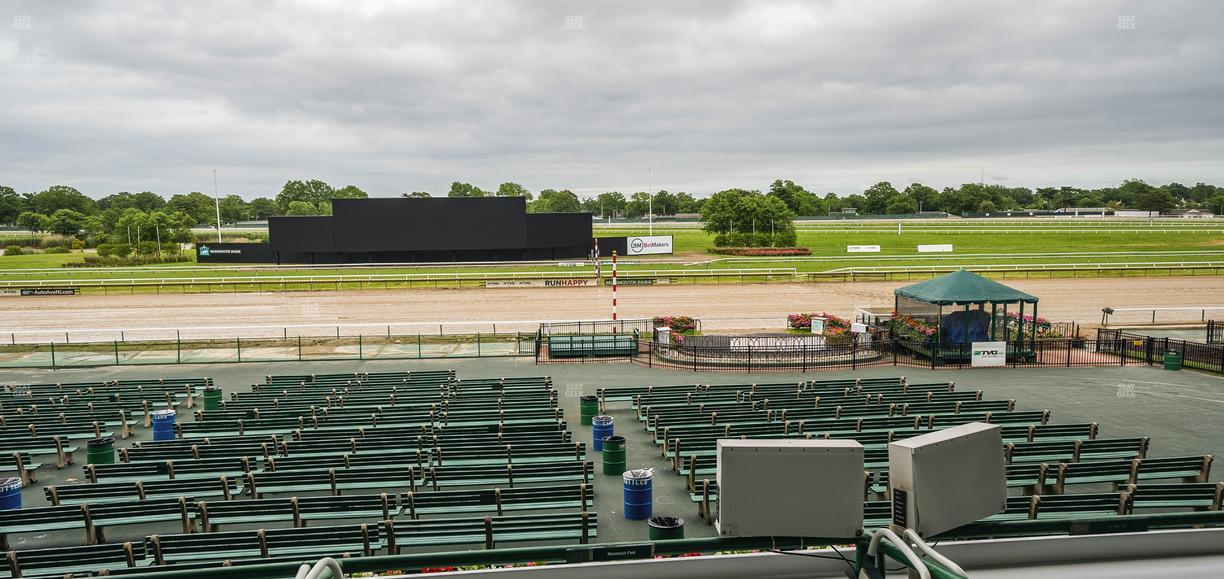 Monmouth Park - Section Clubhouse Box 129 Seat View