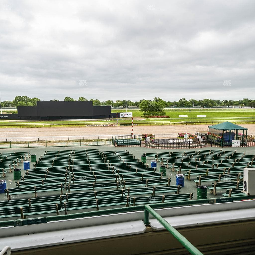 Monmouth Park - Section Clubhouse Box 134 Seat View