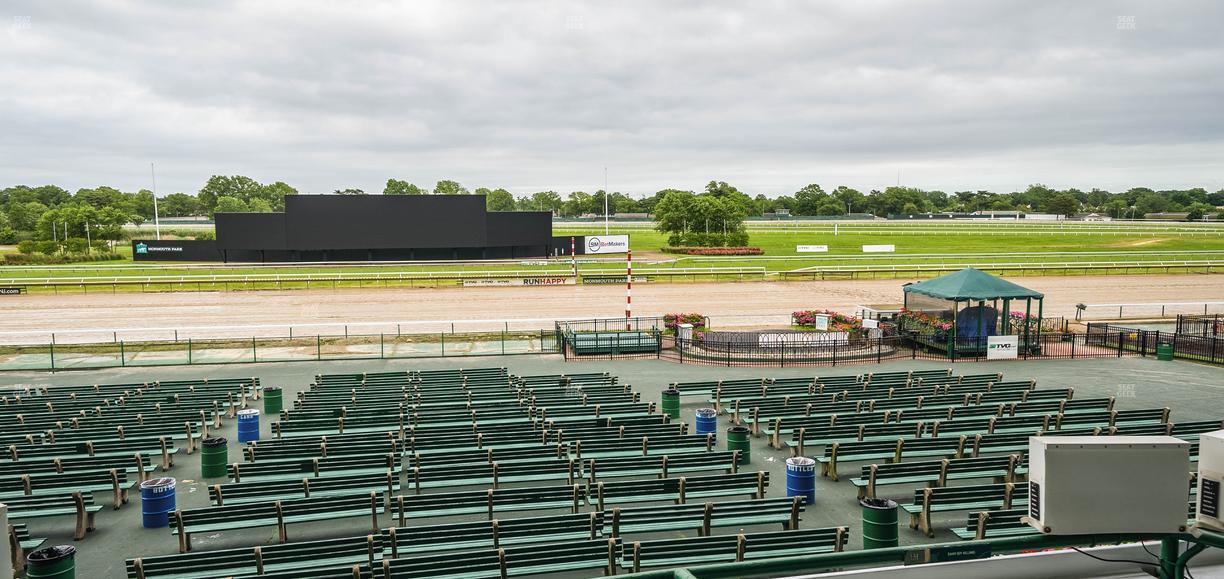 Monmouth Park - Section Clubhouse Box 134 Seat View