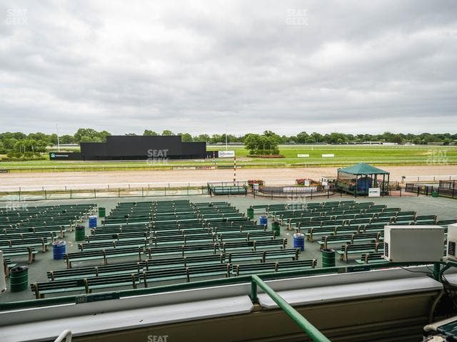 Monmouth Park - Section Clubhouse Box 134 Seat View