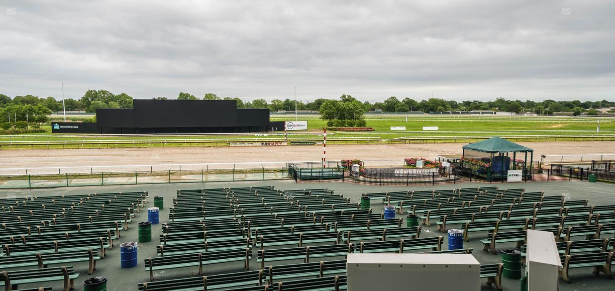 Monmouth Park - Section Clubhouse Box 135 Seat View