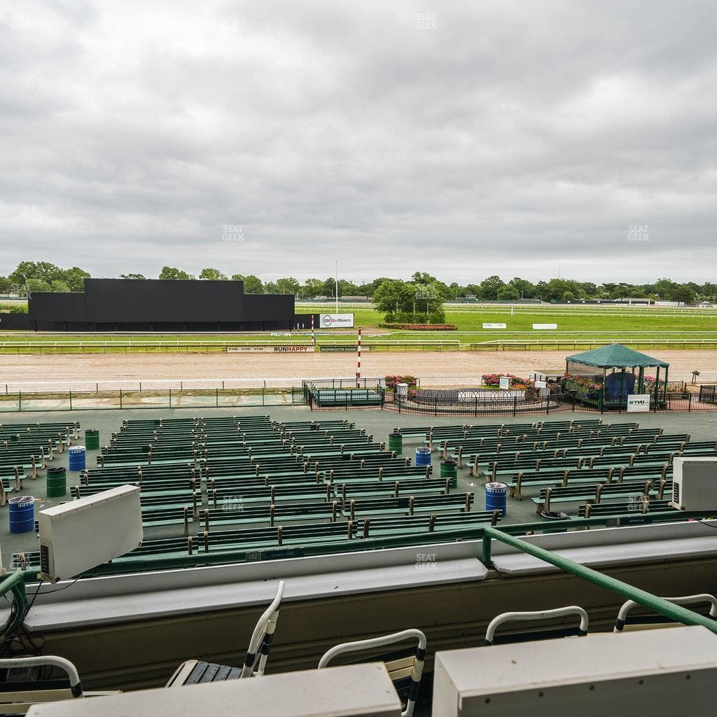 Monmouth Park - Section Clubhouse Box 136 Seat View