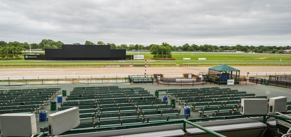 Monmouth Park - Section Clubhouse Box 136 Seat View