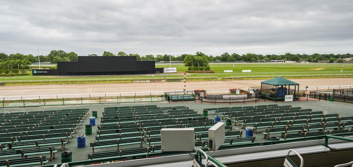 Monmouth Park - Section Clubhouse Box 137 Seat View