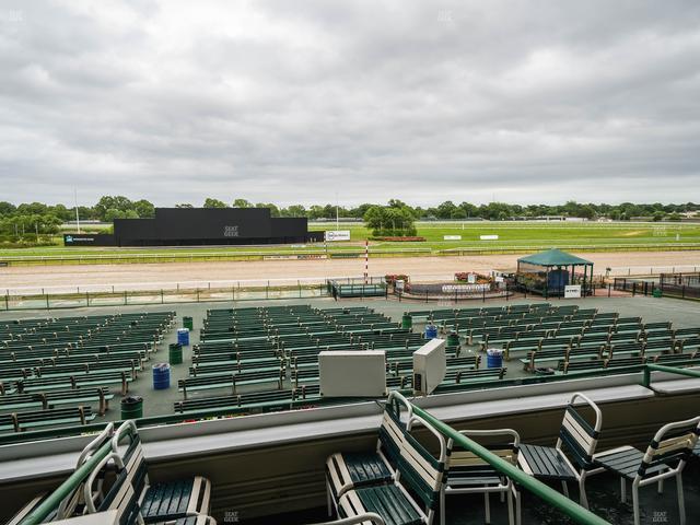 Monmouth Park - Section Clubhouse Box 137 Seat View