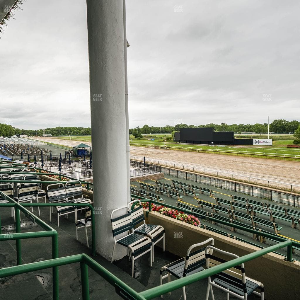 Monmouth Park - Section Clubhouse Box 14 Seat View