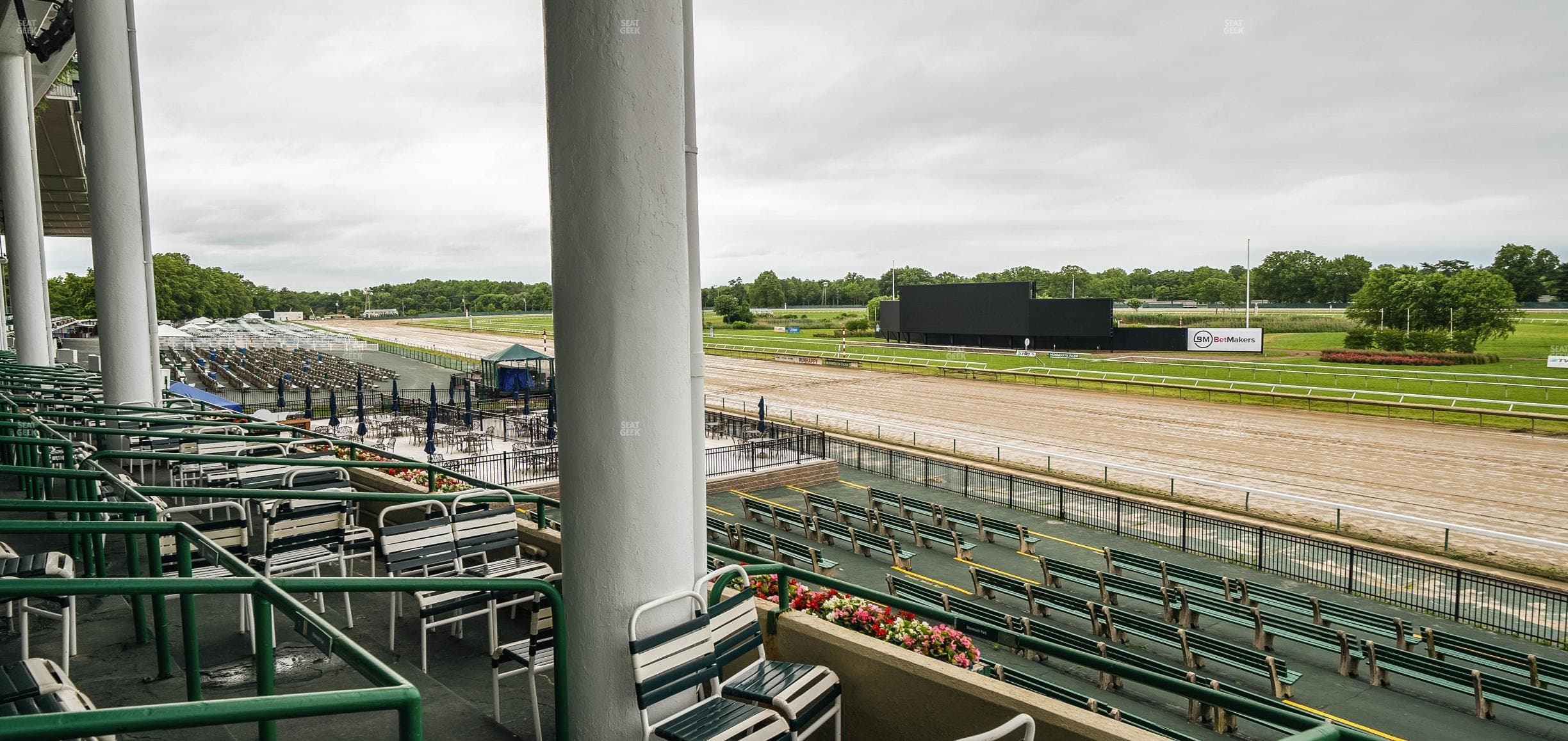 Monmouth Park - Section Clubhouse Box 14 Seat View