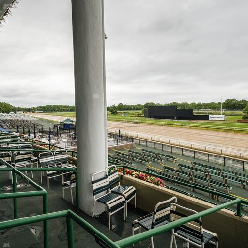 Monmouth Park - Section Clubhouse Box 14 Seat View