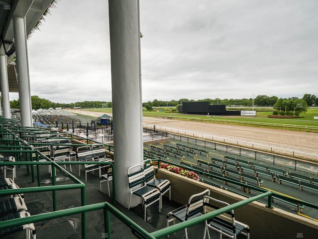 Monmouth Park - Section Clubhouse Box 14 Seat View