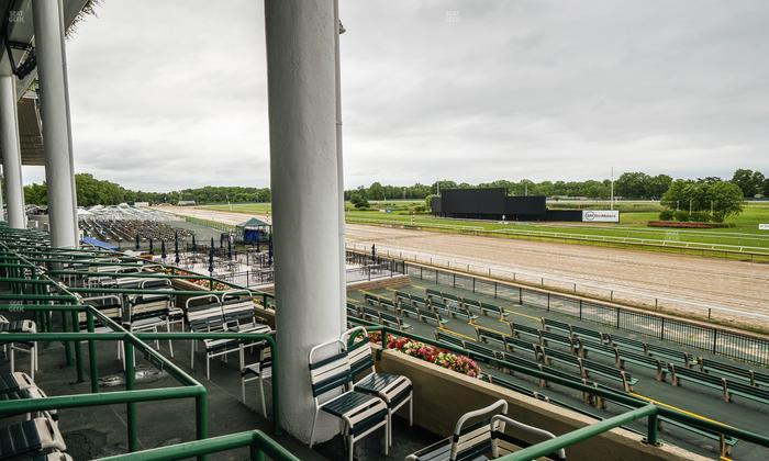 Monmouth Park - Section Clubhouse Box 14 Seat View