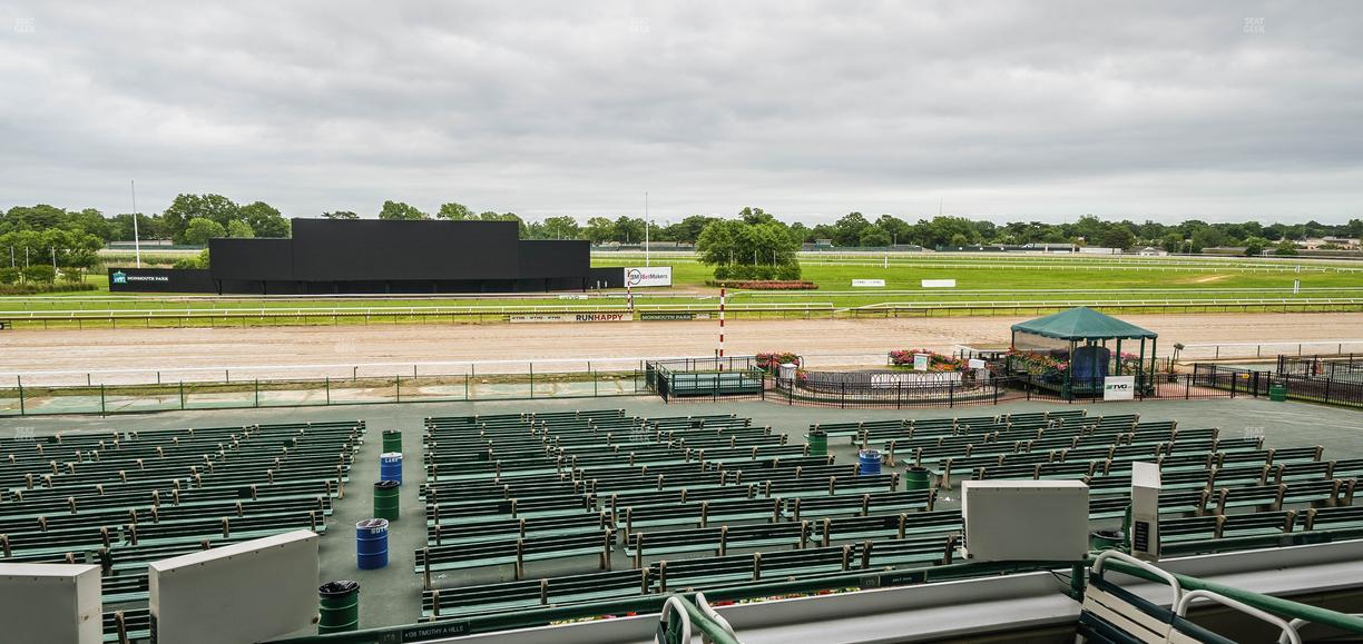 Monmouth Park - Section Clubhouse Box 140 Seat View