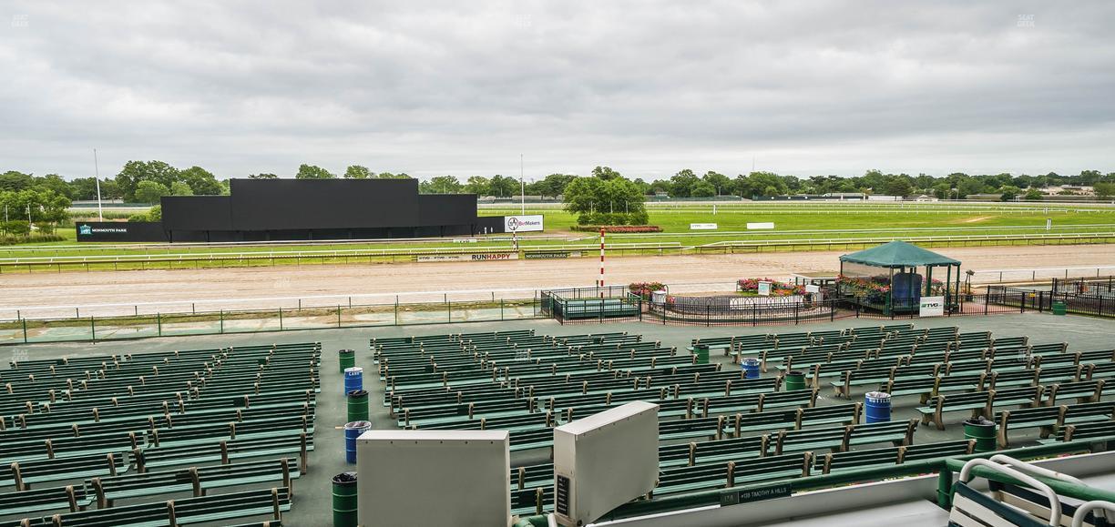 Monmouth Park - Section Clubhouse Box 141 Seat View