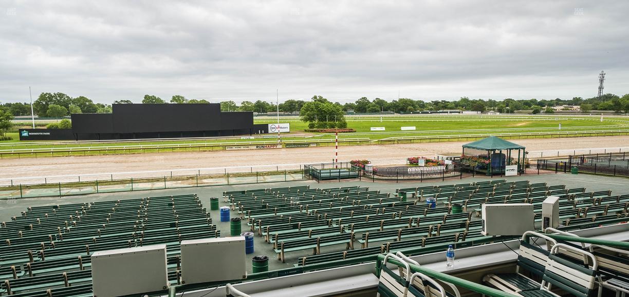 Monmouth Park - Section Clubhouse Box 144 Seat View