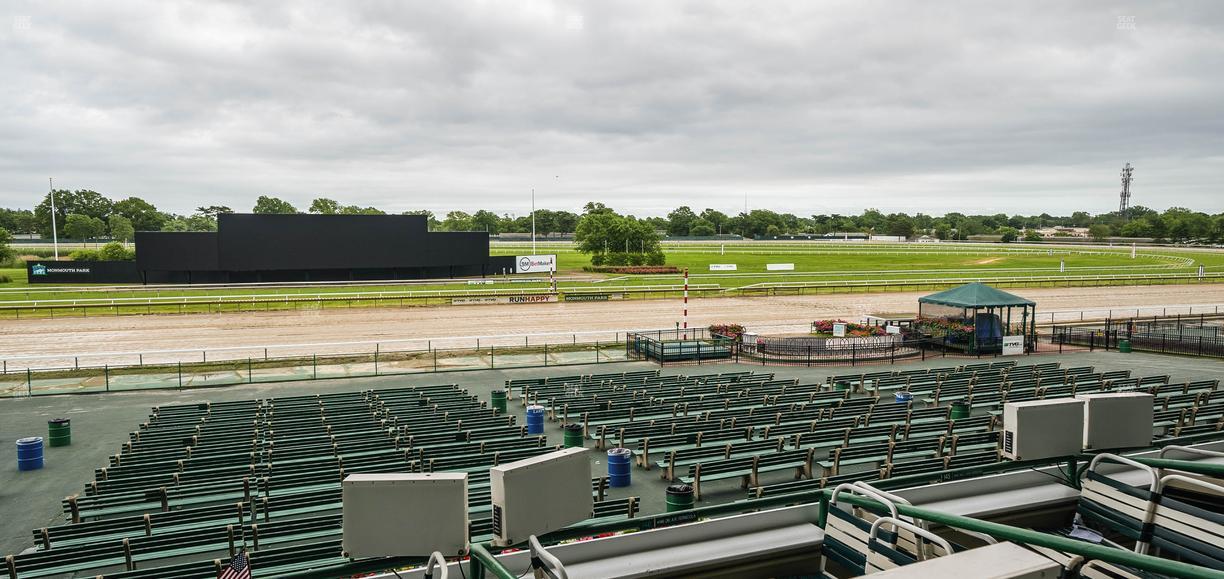 Monmouth Park - Section Clubhouse Box 151 Seat View