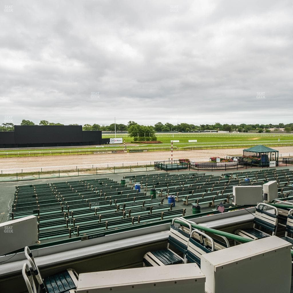 Monmouth Park - Section Clubhouse Box 154 Seat View