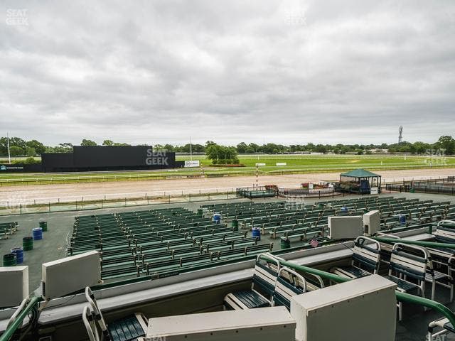 Monmouth Park - Section Clubhouse Box 154 Seat View
