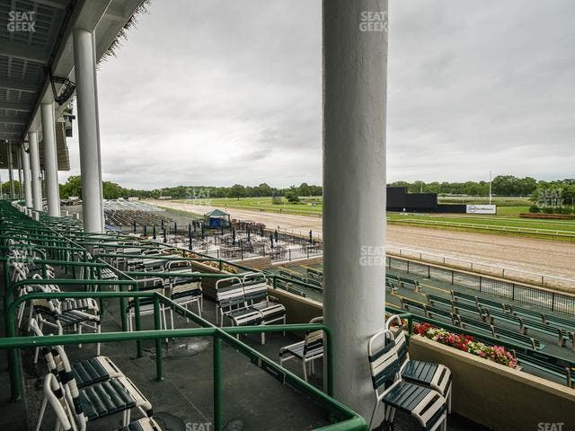 Monmouth Park - Section Clubhouse Box 16 Seat View