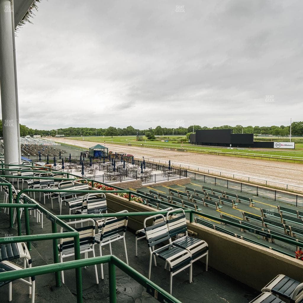 Monmouth Park - Section Clubhouse Box 17 Seat View