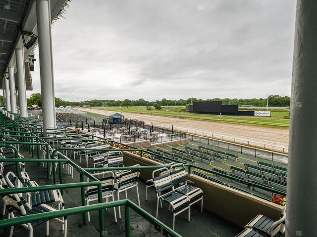 Monmouth Park - Section Clubhouse Box 17 Seat View