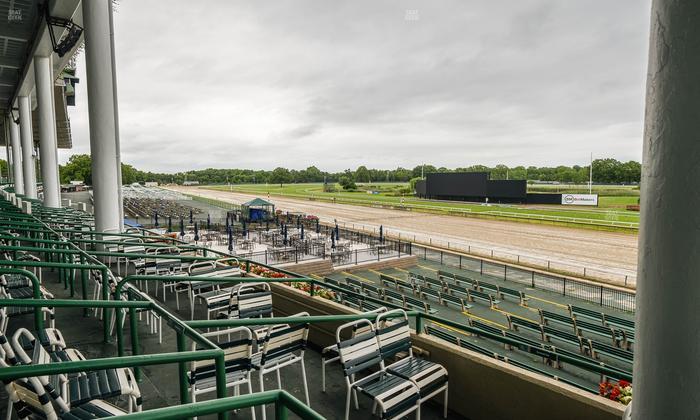 Monmouth Park - Section Clubhouse Box 17 Seat View