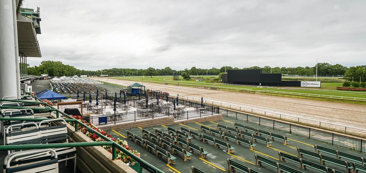 Monmouth Park - Section Clubhouse Box 18 Seat View