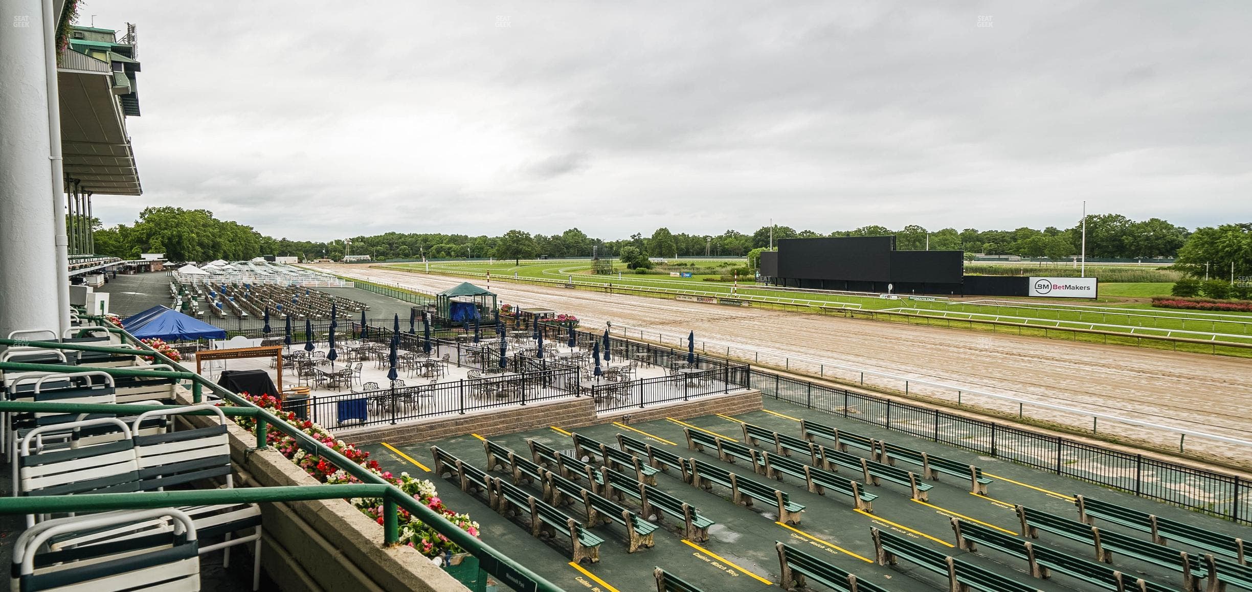 Monmouth Park - Section Clubhouse Box 18 Seat View