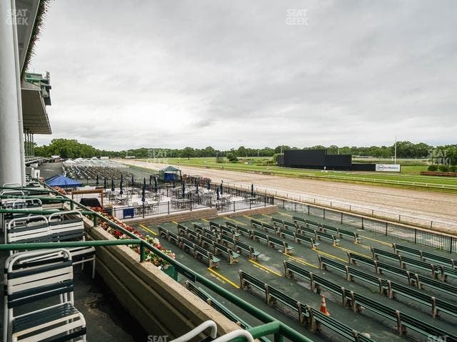 Monmouth Park - Section Clubhouse Box 18 Seat View