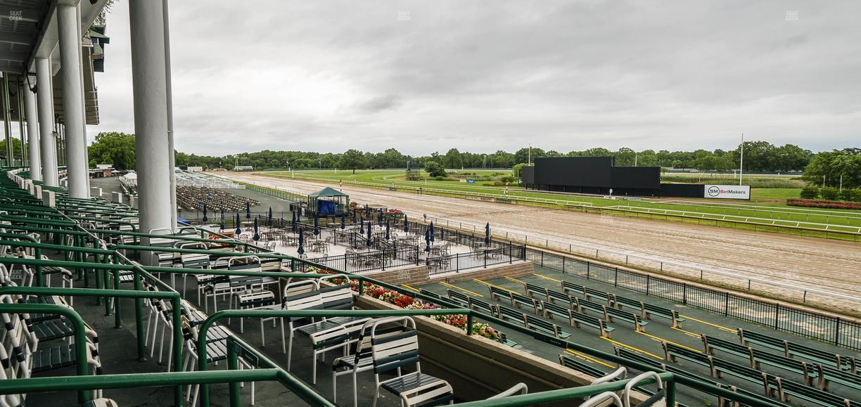 Monmouth Park - Section Clubhouse Box 19 Seat View