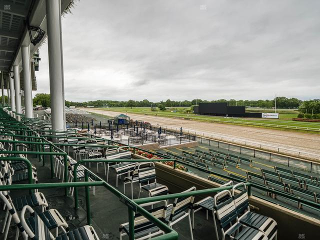 Monmouth Park - Section Clubhouse Box 19 Seat View