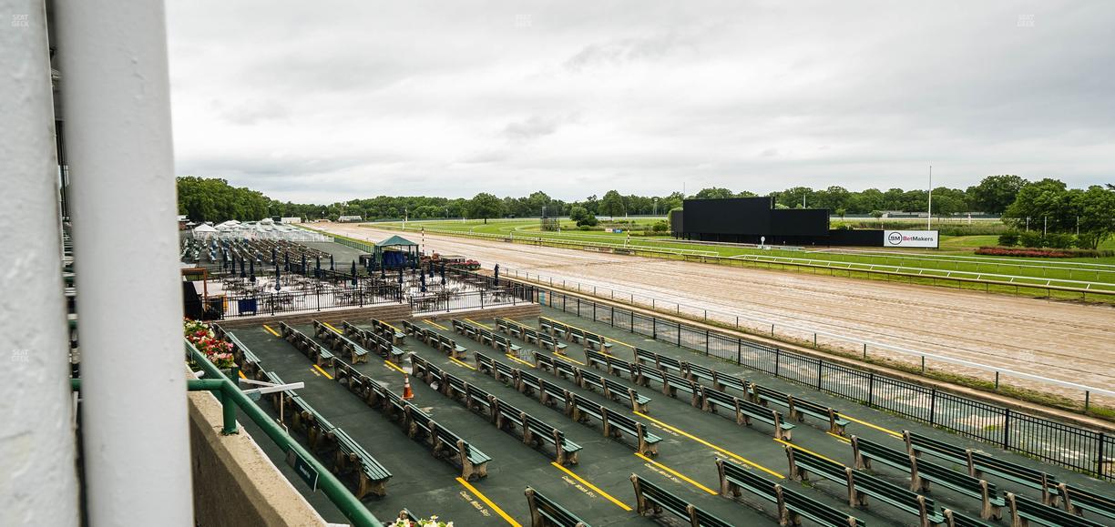 Monmouth Park - Section Clubhouse Box 2 Seat View