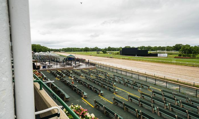 Monmouth Park - Section Clubhouse Box 2 Seat View