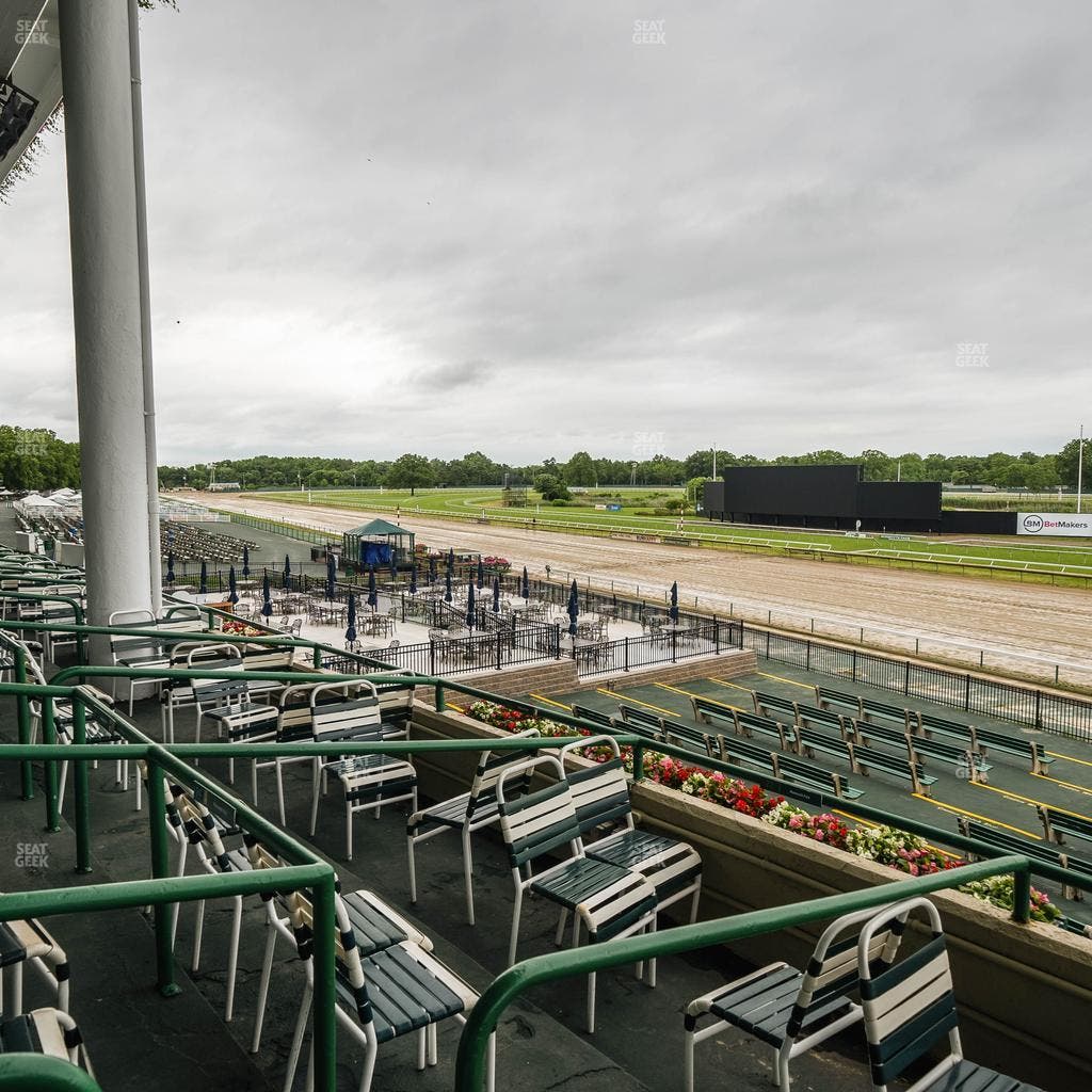 Monmouth Park - Section Clubhouse Box 20 Seat View