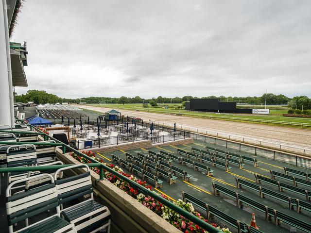 Monmouth Park - Section Clubhouse Box 21 Seat View