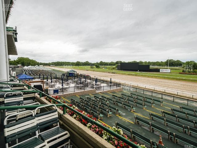 Monmouth Park - Section Clubhouse Box 21 Seat View