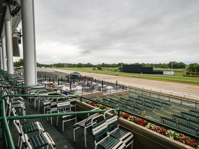 Monmouth Park - Section Clubhouse Box 23 Seat View