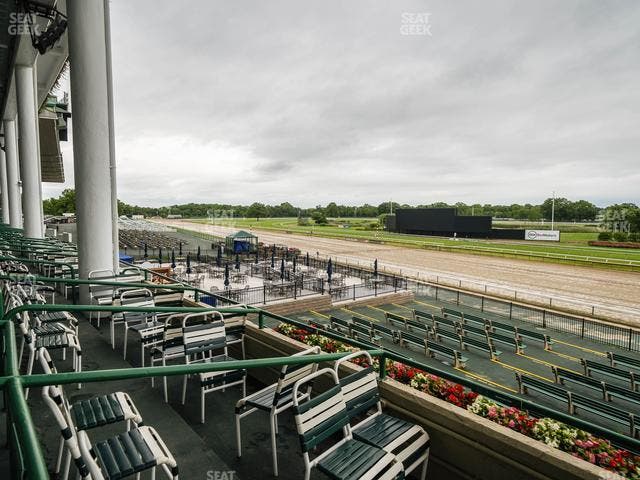 Monmouth Park - Section Clubhouse Box 23 Seat View