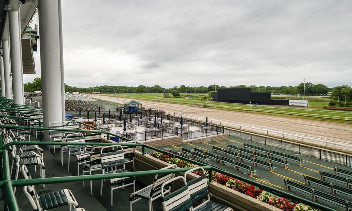 Monmouth Park - Section Clubhouse Box 23 Seat View