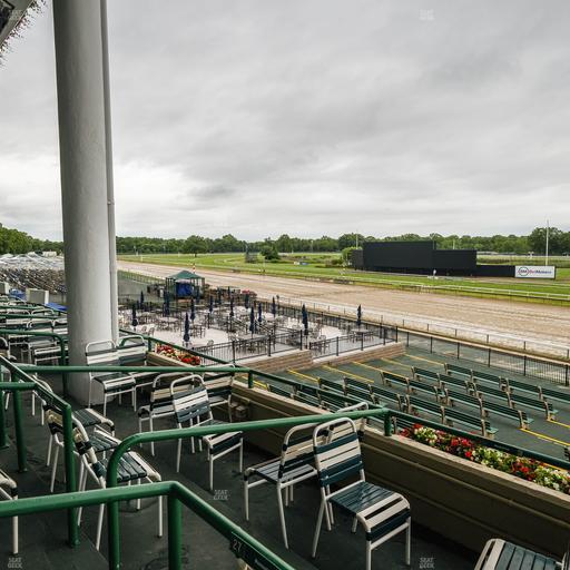 Monmouth Park - Section Clubhouse Box 24 Seat View